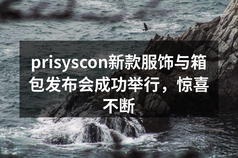 prisyscon发布会现场盛况