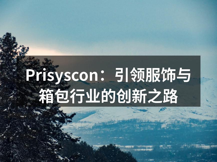 Prisyscon新款箱包系列展示